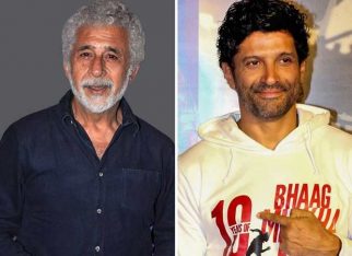 Naseeruddin Shah REACTS to Farhan Akhtar calling his old criticism “distasteful”; says his remarks were “exaggerated a bit”