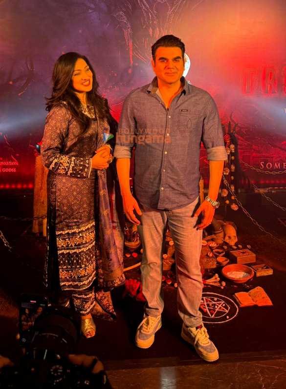 photos arbaaz khan rituparna sengupta and nitin vaidya grace the trailer launch of kaal trighori 5