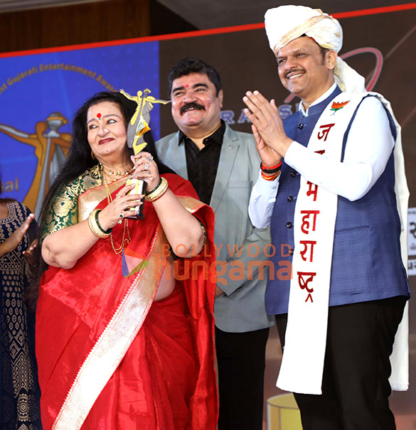 photos celebs grace the 22nd transmedia gujarati screen stage awards with cm devendra fadnavis 1