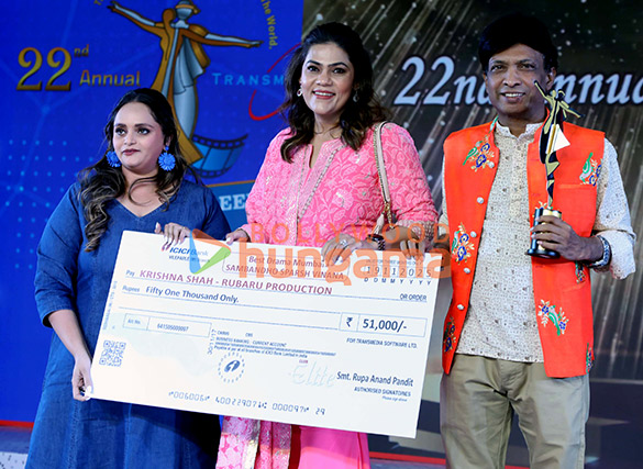 photos celebs grace the 22nd transmedia gujarati screen stage awards with cm devendra fadnavis 7