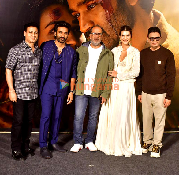 Photos: Dhanush, Kriti Sanon and others grace the trailer launch of Tere Ishk Mein
