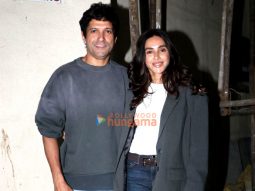 Photos: Farhan Akhtar and Shibani Dandekar snapped at Juhu PVR