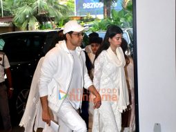 Photos: Hrithik Roshan, Saba Azad, Jeetendra, Jackie Shroff, Zayed Khan, Sanjay Khan and others attend late Zarine Katrak Khan’s prayer meet