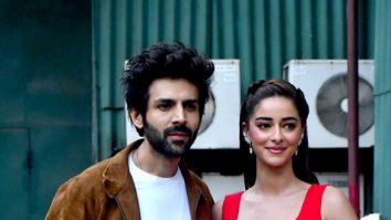 Photos: Kartik Aaryan and Ananya Panday snapped promoting Tu Meri Main Tera Main Tera Tu Meri