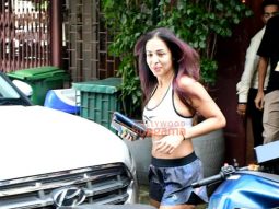 Photos: Malaika Arora snapped outside a salon in Bandra