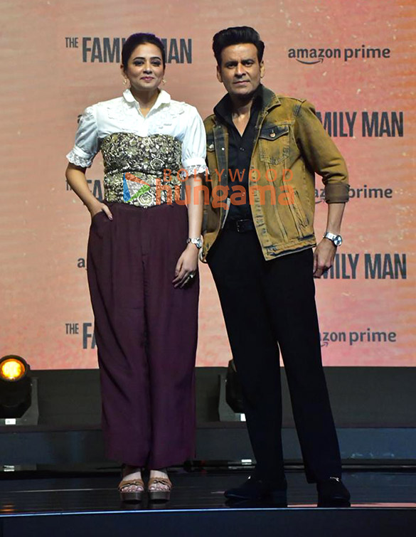 photos manoj bajpayee jaideep ahlawat nimrat kaur and others grace the trailer launch of the family man season 3 3