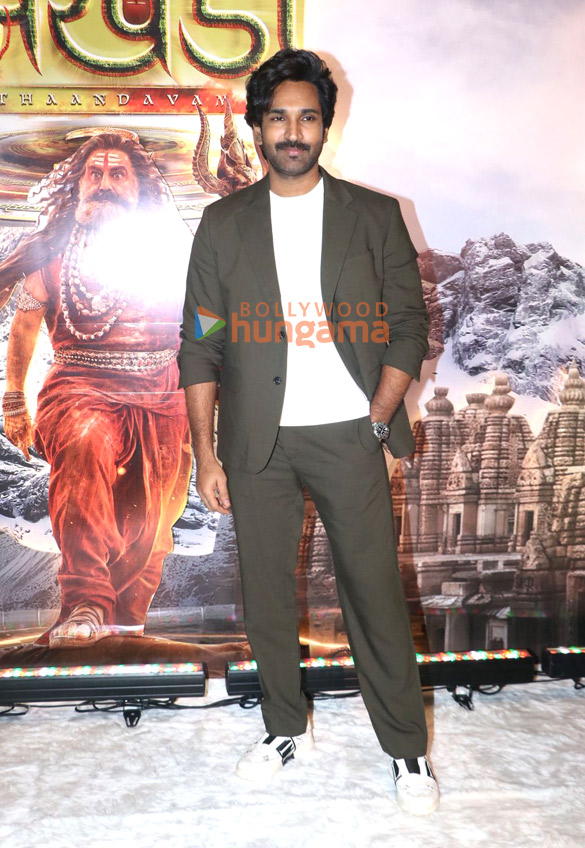 photos nandamuri balakrishna harshaali malhotra and others snapped at launch of the thaandavam song 1