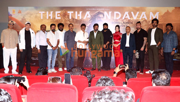 Photos: Nandamuri Balakrishna, Harshaali Malhotra and others snapped at launch of the Thaandavam Song Photos: Nandamuri Balakrishna, Harshaali Malhotra and others snapped at launch of the Thaandavam Song