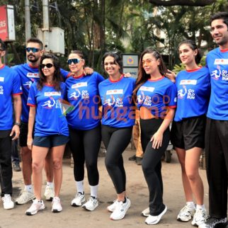 Photos: Neha Dhupia, Soha Ali Khan and other celebs participate in GoFloRun 2025 to promote women's fitness and menstrual health
