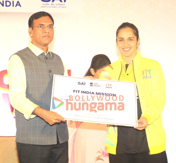 photos rohit shetty harbhajan singh jackky bhagnani and saina nehwal snapped at national fitness wellness conclave 4