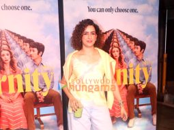 Photos: Sanya Malhotra snapped at the special screening of Eternity