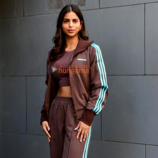 Photos: Suhana Khan snapped wearing an Adidas originals look