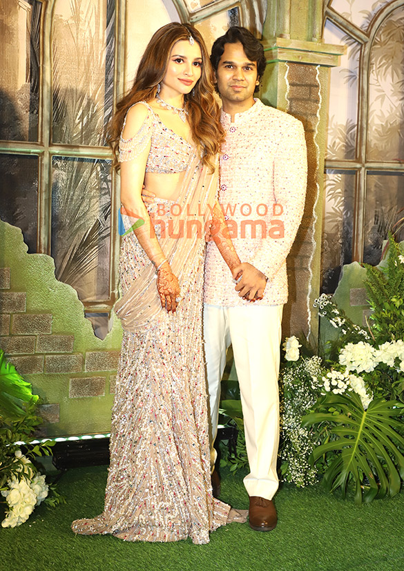 photos urvashi rautela bhumi pednekar kanika kapoor and others attend vedant birla and tejal kulkarnis wedding reception 8