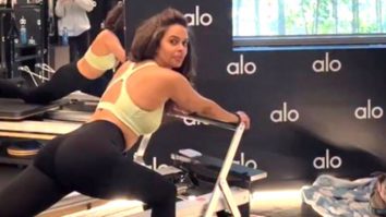 Pilates mode on! Mallika Sherawat