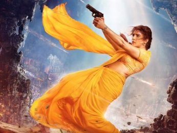 Priyanka Chopra as Mandakini from Globetrotter wields a gun in saree; first look out!