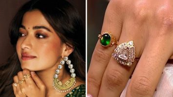 Rashmika Mandanna gives clear view of engagement ring for the first time, blushes when asked about Vijay Deverakonda