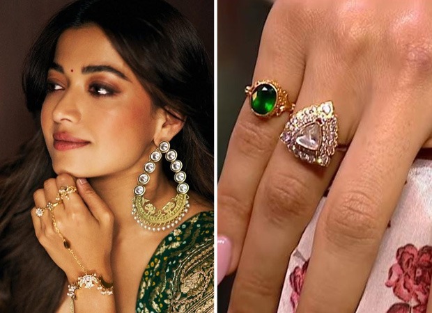 Rashmika Mandanna gives clear view of engagement ring for the first time, blushes when asked about Vijay Deverakonda