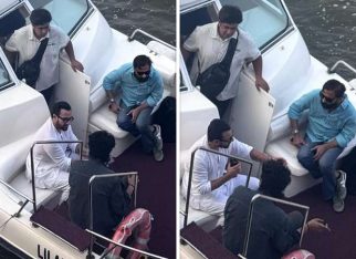Saif Ali Khan spotted getting off a speed boat at Mandwa jetty, sparks Haiwaan speculation