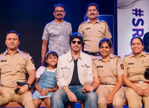 Viral photo of Shah Rukh Khan holding a police officer's hand at his 60th birthday event wins the internet