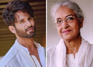 Shahid Kapoor pays tribute to late Kabir Singh co-star Kamini Kaushal: “Rest in light”