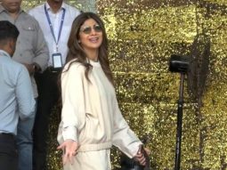 Shilpa Shetty bringing fitness glam to the airport