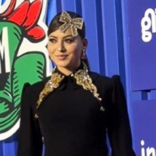 Urvashi Rautela slays in a golden glam fit