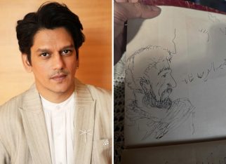 Vijay Varma creates sketch of Naseeruddin Shah from Gustaakh Ishq; actor calls it ‘flex’ to ‘turn your role model into your model’