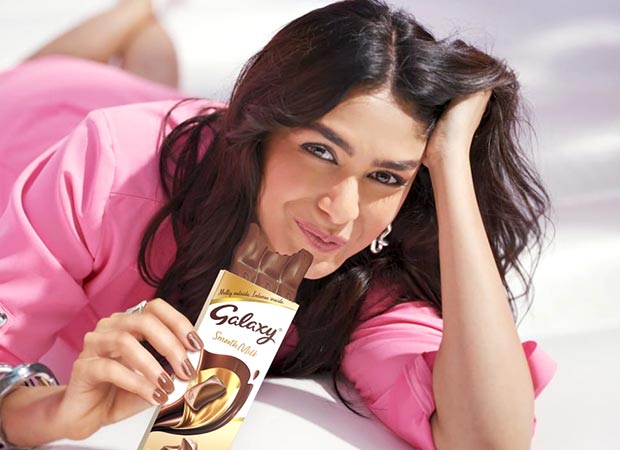 Mrunal Thakur shines as the new brand Ambassador of Galaxy Chocolate