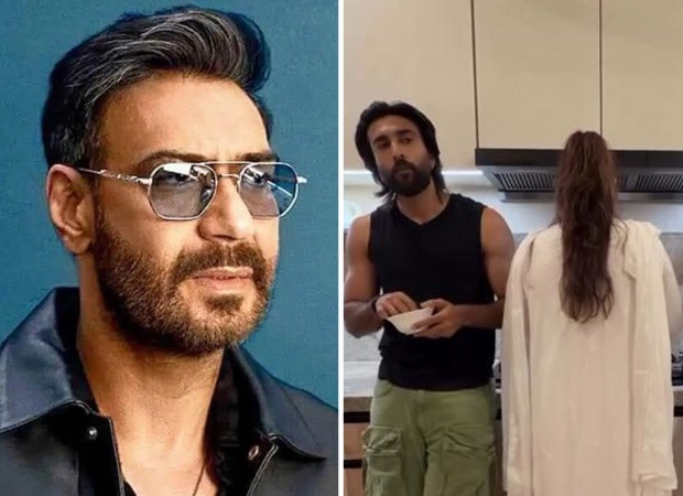 Ajay Devgn’s witty reply steals the show in Jaaved Jaaferi and Meezaan Jafri’s dance face-off video “Don’t teach daddy how to !!”
