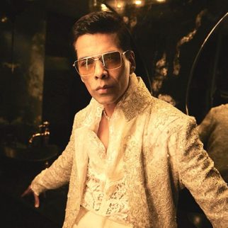 Karan Johar dazzles in pearl-encrusted Manish Malhotra ensemble at Shauna Gautam and Kush’s sangeet; see pics