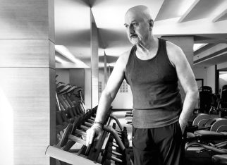Anupam Kher hits the gym at 70 with a powerful message : “The one who falls and gets up is stronger”