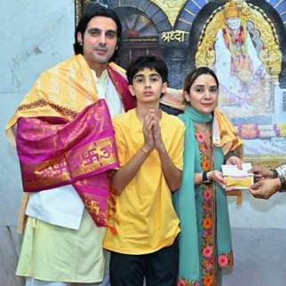 Zayed Khan visits Shirdi Sai Baba temple with family on 20th Anniversary; actor pens heartfelt message