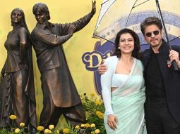 Shah Rukh Khan and Kajol unveil DDLJ bronze statue in London’s Leicester Square