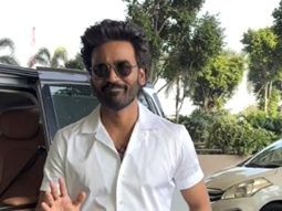 A blend of comfort & charisma! Dhanush papped at the airport