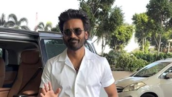 A blend of comfort & charisma! Dhanush papped at the airport