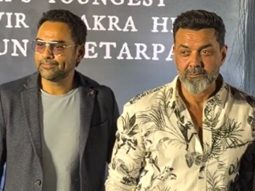 Abhay Deol & Bobby Deol pose together with family