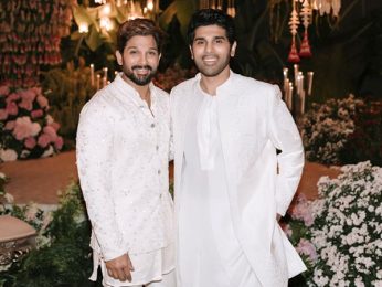 Allu Arjun cheers brother Allu Sirish for sharing screen space with Rohit Sharma in TVC Allu Arjun cheers brother Allu Sirish for sharing screen space with Rohit Sharma in TVC