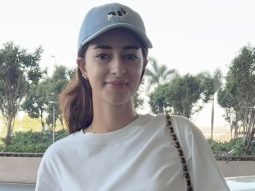 Ananya Panday’s casual airport look