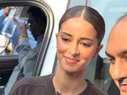 Ananya Panday’s post packup look