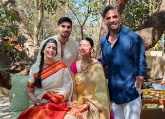 Athiya Shetty and Suniel Shetty pen special birthday notes for Ahan Shetty