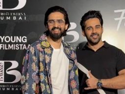 Samarth Jurel’s casual look as he meets Abhishek Kumar