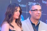Bollywood Hungama’s Suleman Mobhani spotted sharing the spotlight with Aneet Padda at Bollywood Hungama’s OTT India Fest 2025