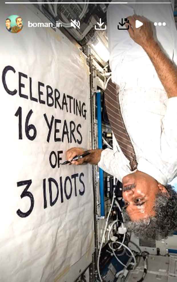 बोमन ईरानी ने वायरस के एआई वीडियो के साथ 3 इडियट्स के 16 साल पूरे होने का जश्न मनाया