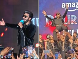 Dhurandhar music launch: Ranveer Singh sets the stage on FIRE; sings ‘Ghafoor’, lifted in the air by Kings United dancers