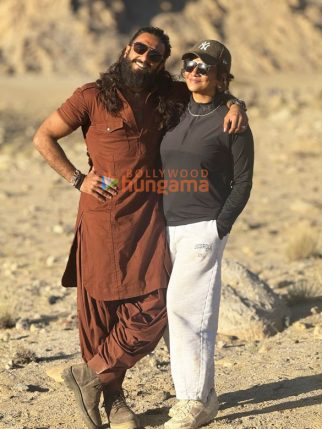 Dhurandhar on the sets