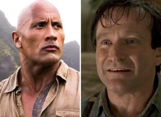 Dwayne Johnson pays emotional tribute to Robin Williams as Jumanji completes 30 iconic years