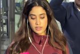 Janhvi Kapoor papped at the airport in tracks