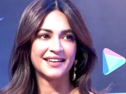 Kriti Kharbanda in a sunshine yellow dress at Bollywood Hungama’s OTT India Fest 2025