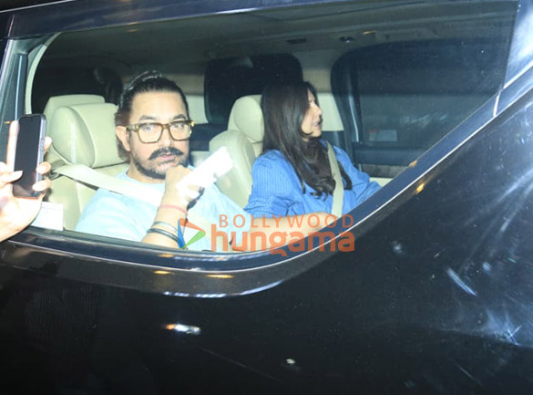 photos aamir khan and gauri spratt snapped in bandra 4
