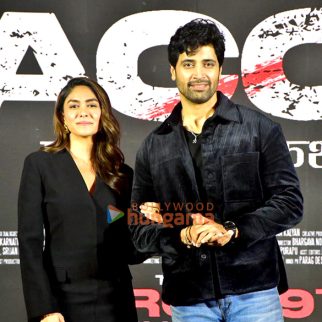 Photos: Adivi Sesh, Mrunal Thakur, Anurag Kashyap and others grace the teaser launch of Dacoit